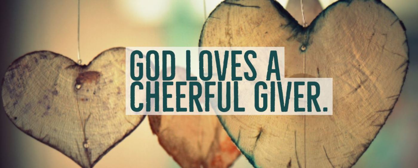 God Loves a Cheerful Giver – SoulFully You